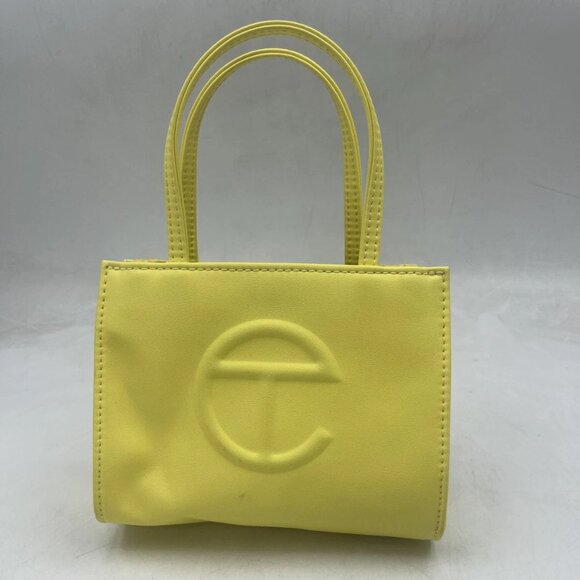 Telfar Unisex Small Shopping Bag in Margarine | Pre-Owned – Missing Strap - Picture 1 of 8